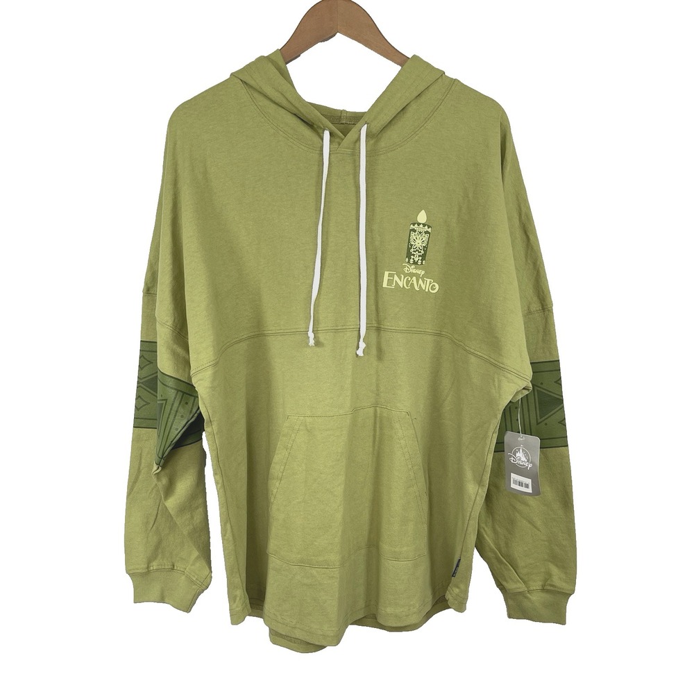 NWT 2022 Disney Encanto Bruno Poncho Hooded Spirit Jersey Sz L Glow In The Dark